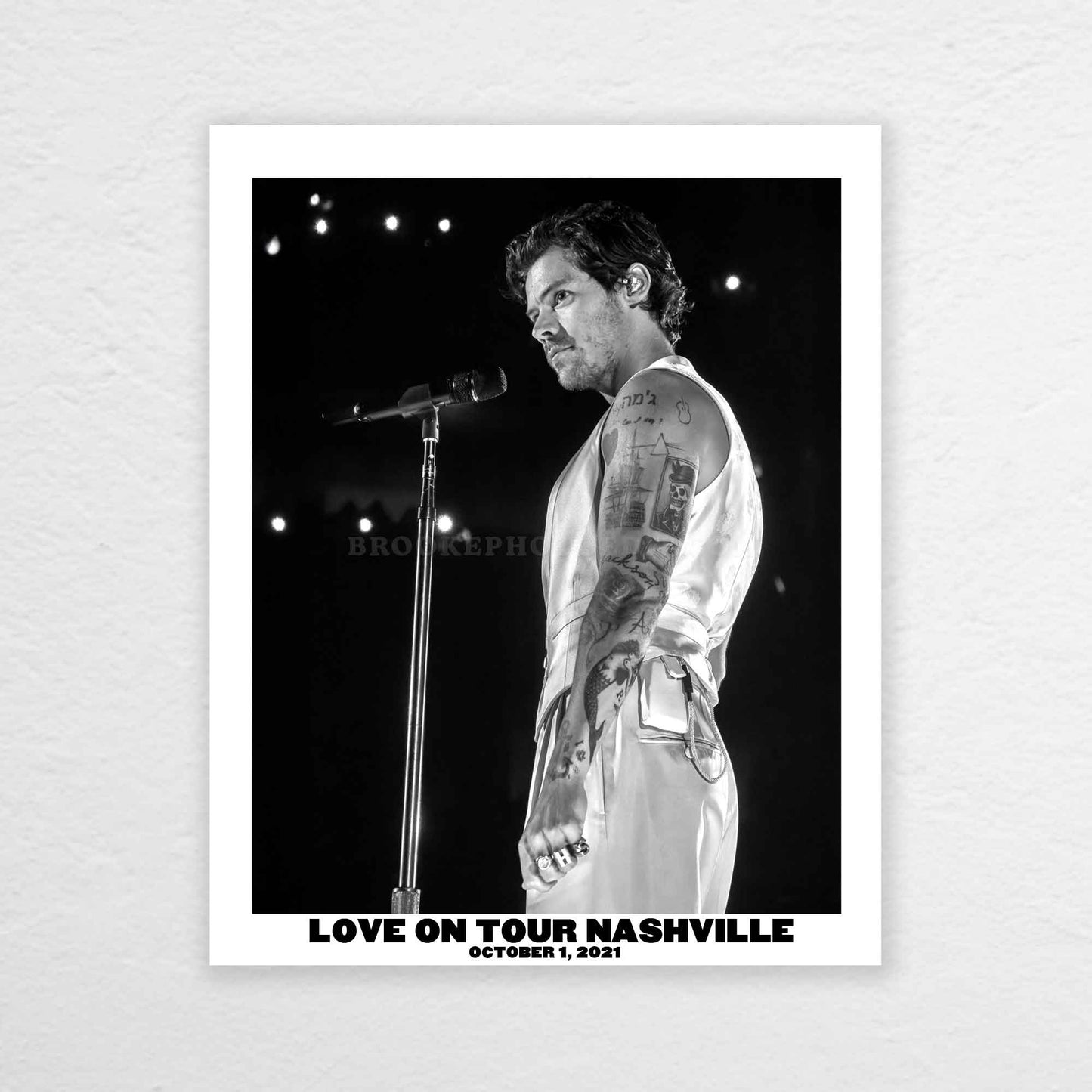 Harry Love On Tour Nashville Night 2 Print