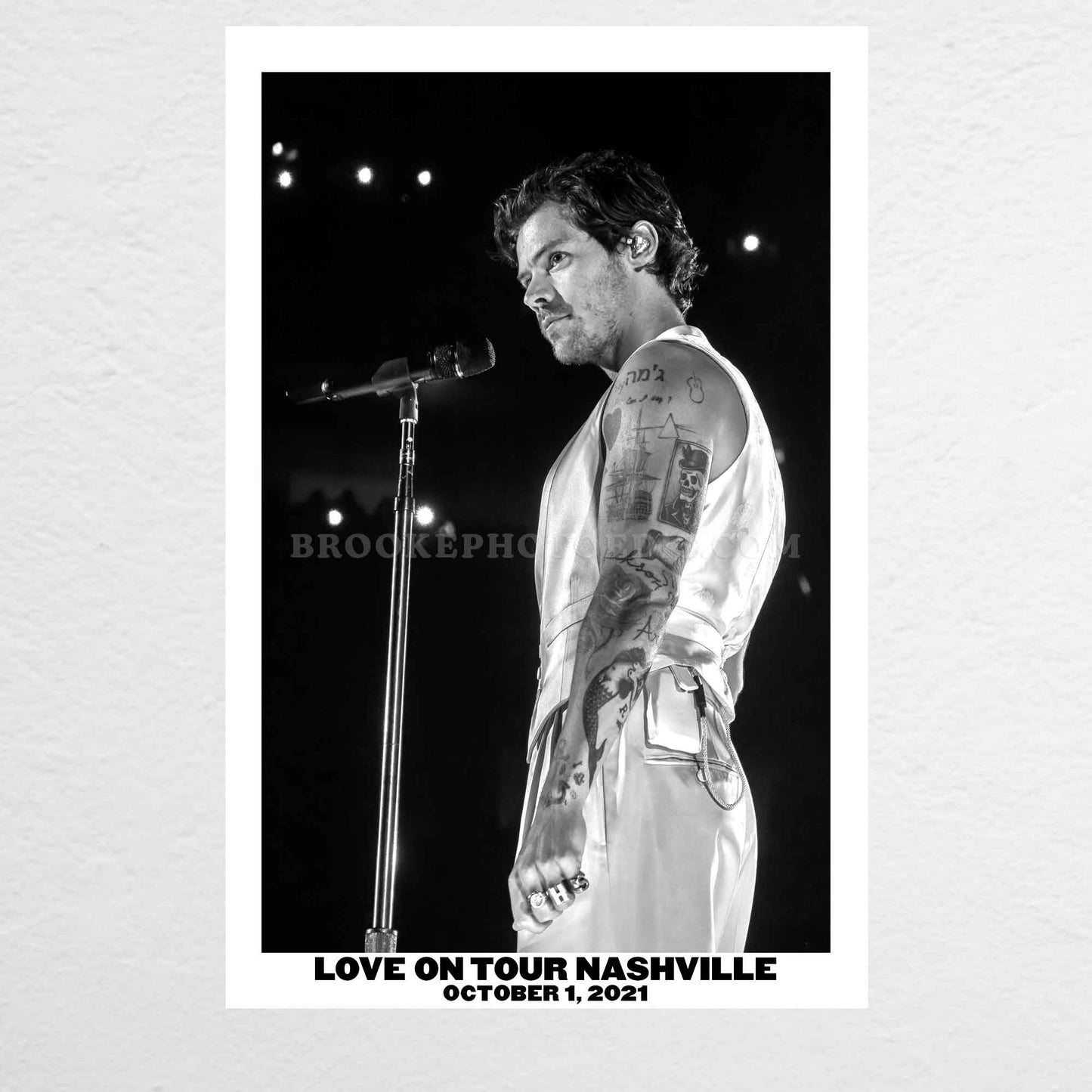 Harry Love On Tour Nashville Night 2 Print