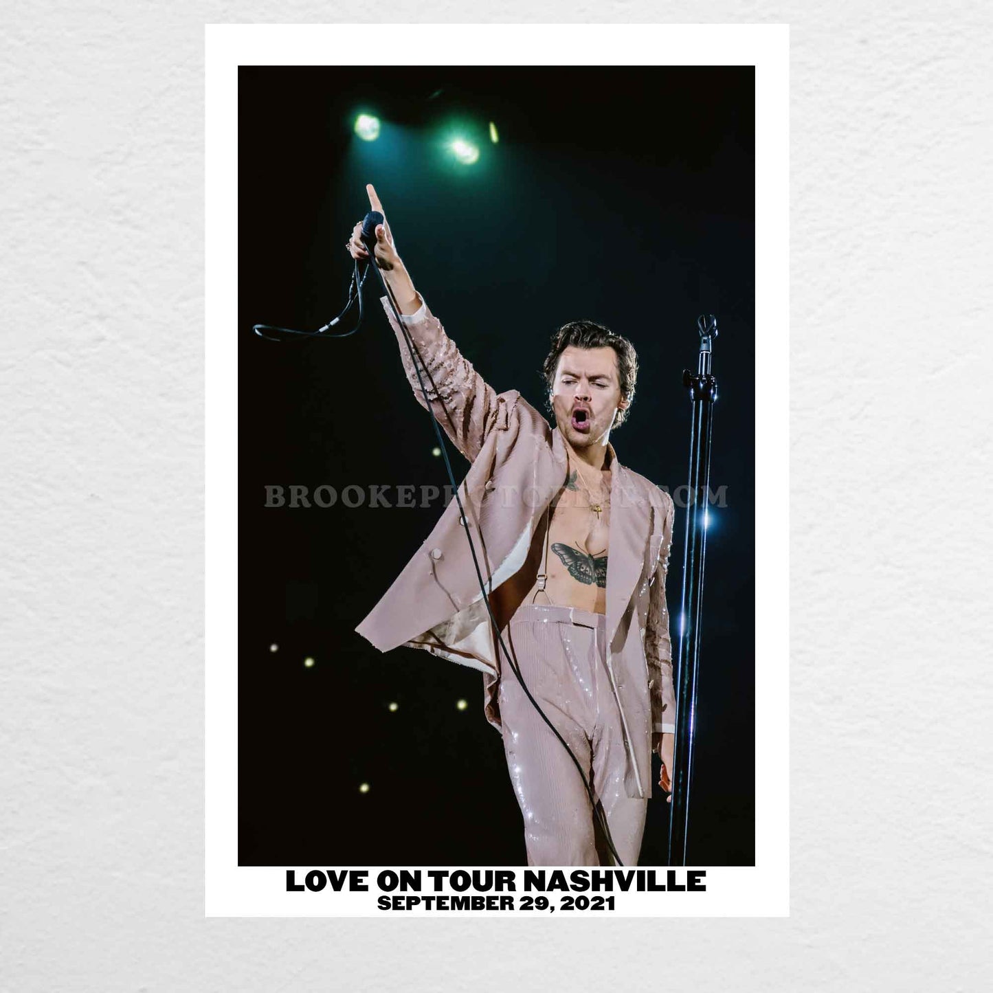 Harry Love On Tour Nashville Night 1 Print