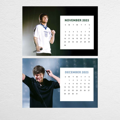 2025 Louis Tomlinson Desk Calendar