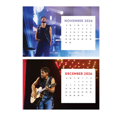 2026 Niall Horan Desk Calendar