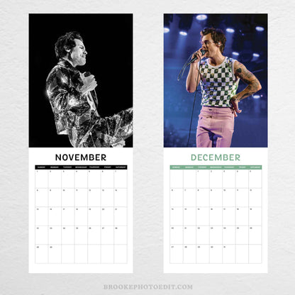 2026 Harry Styles Wall Calendar