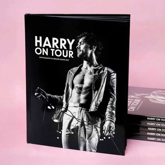 Bundle - Harry On Tour book + Kiss Disco Keychain & Sticker