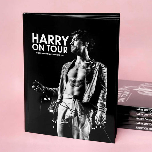 Bundle - Harry On Tour book + Kiss Disco Keychain & Sticker