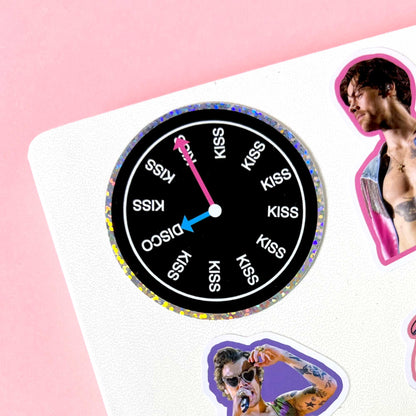 Kiss Disco Sticker